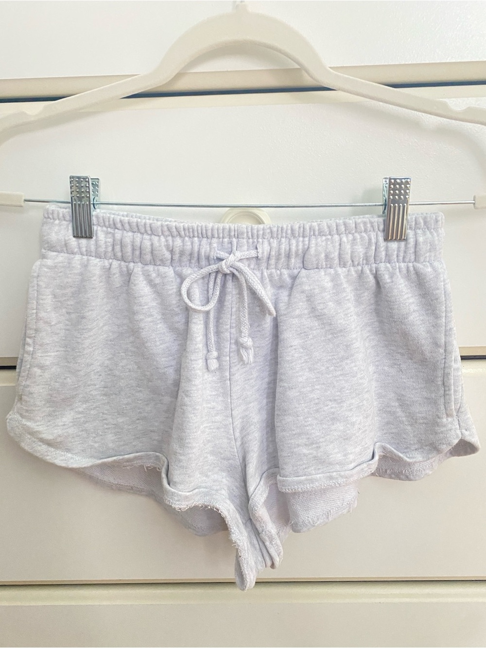 Garage Light Heather Gray Athletic Drawstring Shorts